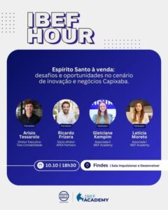 2º IBEF Hour de 2025 promove debate sobre inovação e negócios no Estado